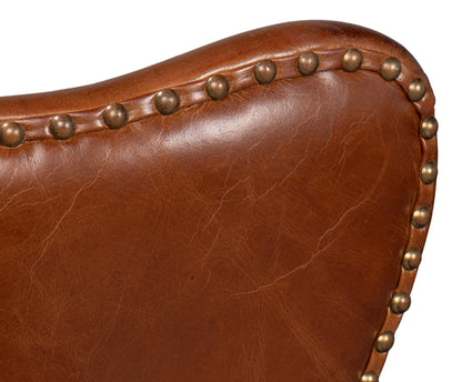 Drake Distilled Leather Chair