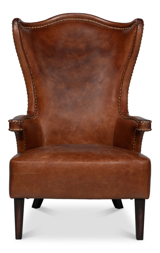 Drake Distilled Leather Chair