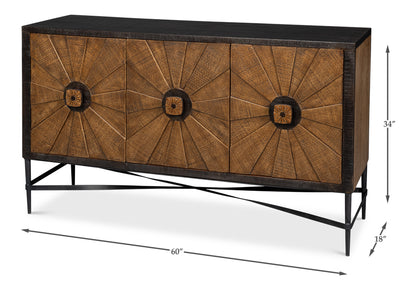 Luke 3 Door Sideboard