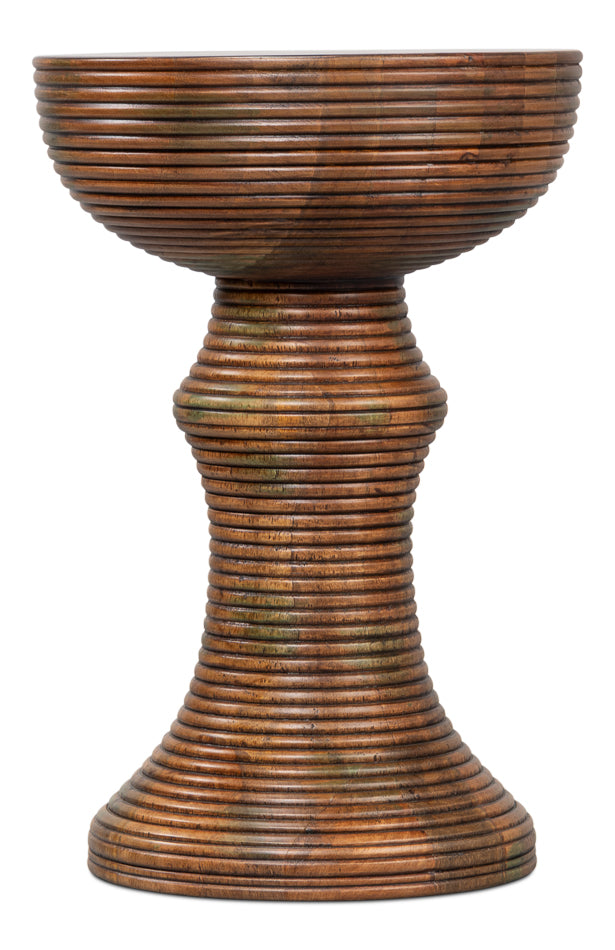 Kayan Wood End Table