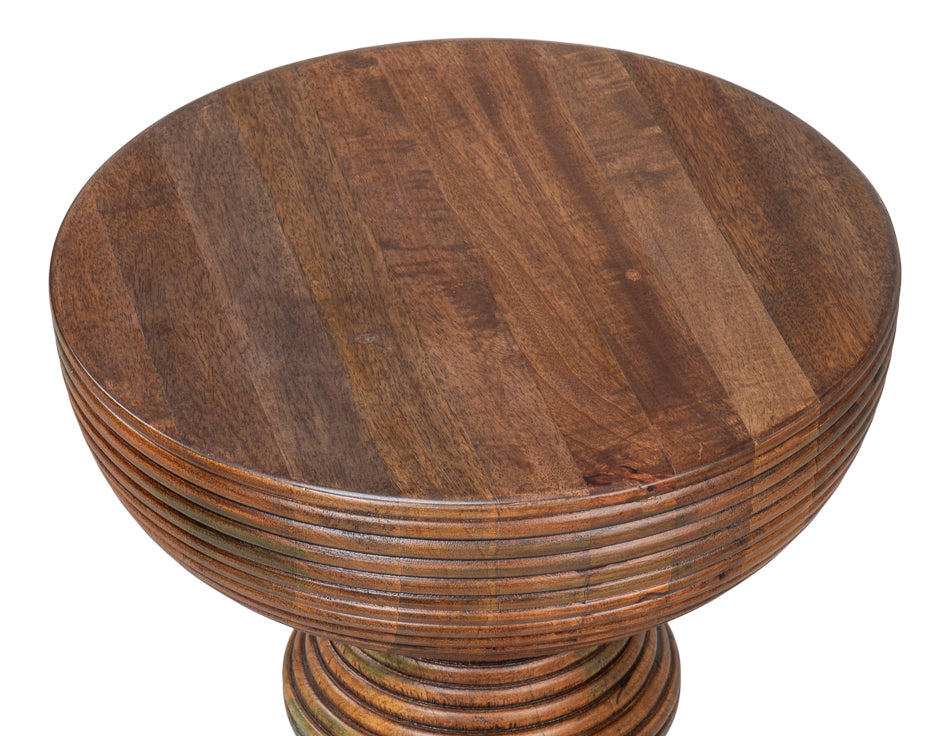 Kayan Wood End Table