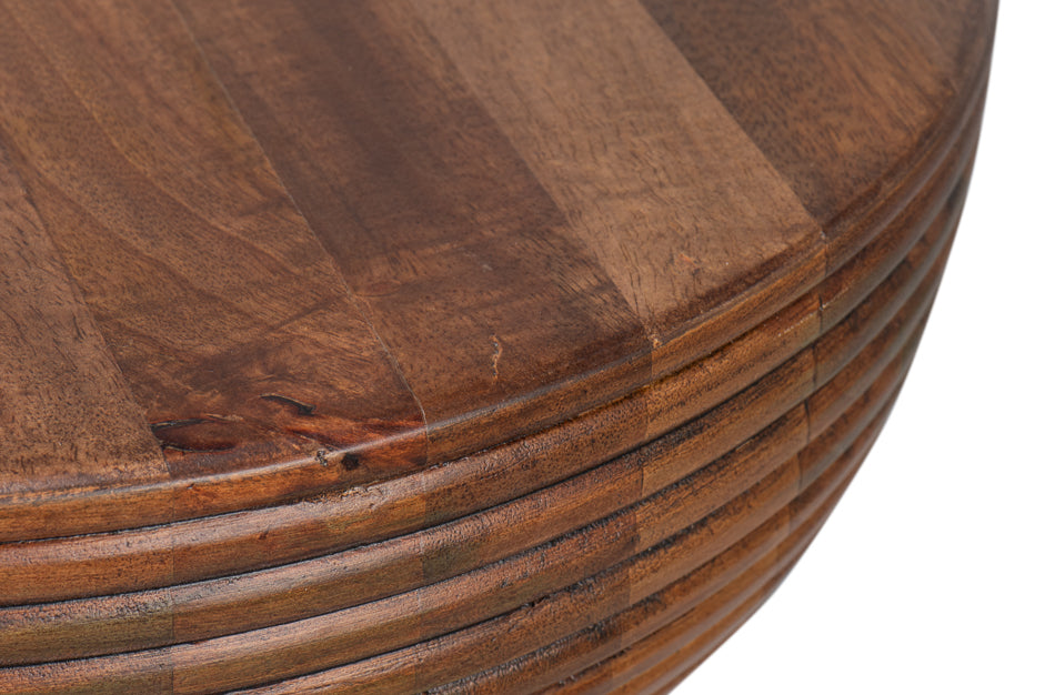 Kayan Wood End Table