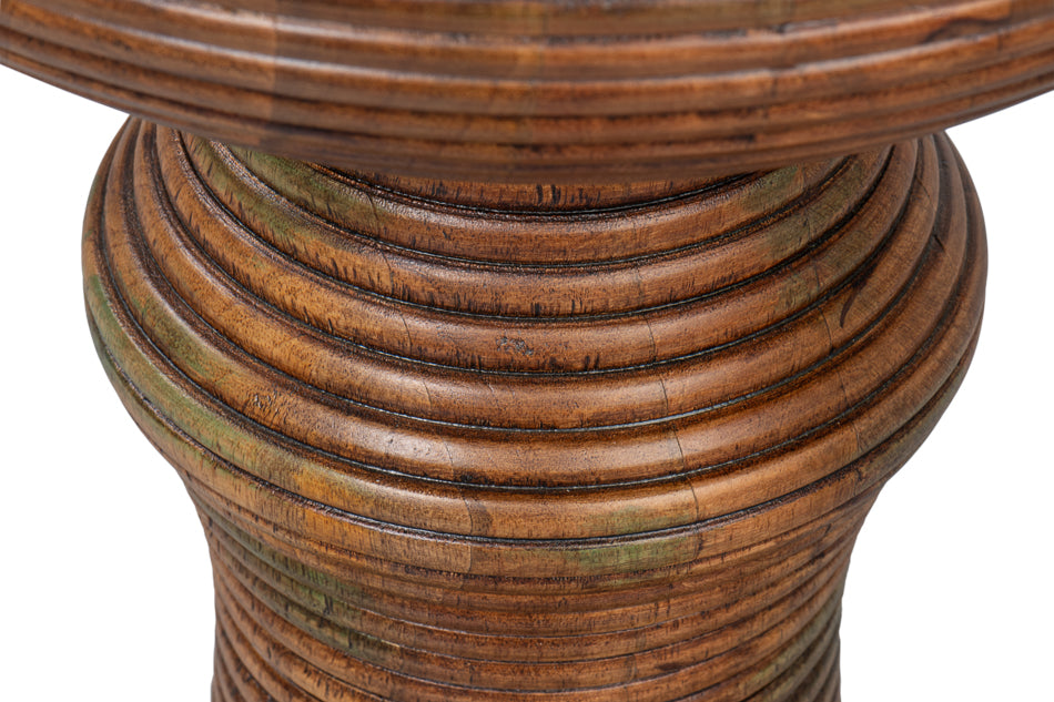 Kayan Wood End Table