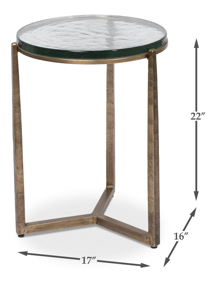 Dorsey Round Side Table 17"