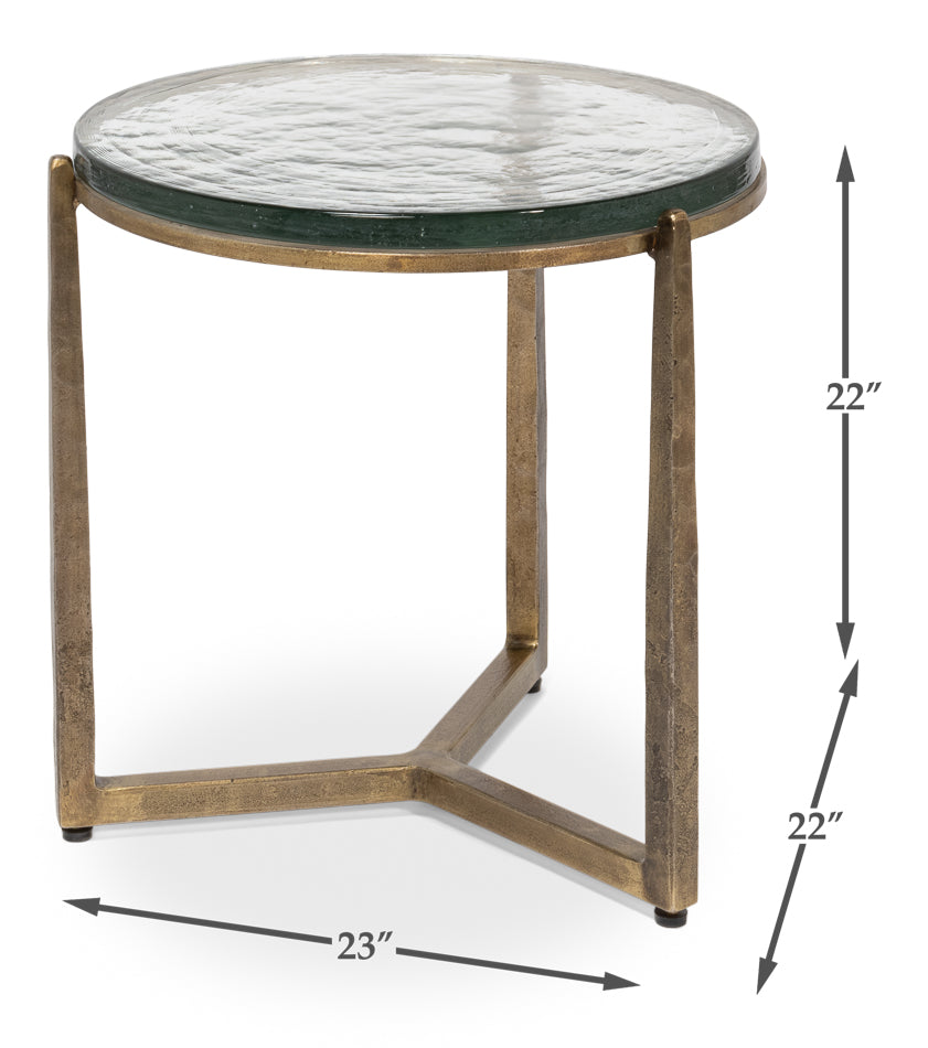 Dorsey Round Side Table 23"