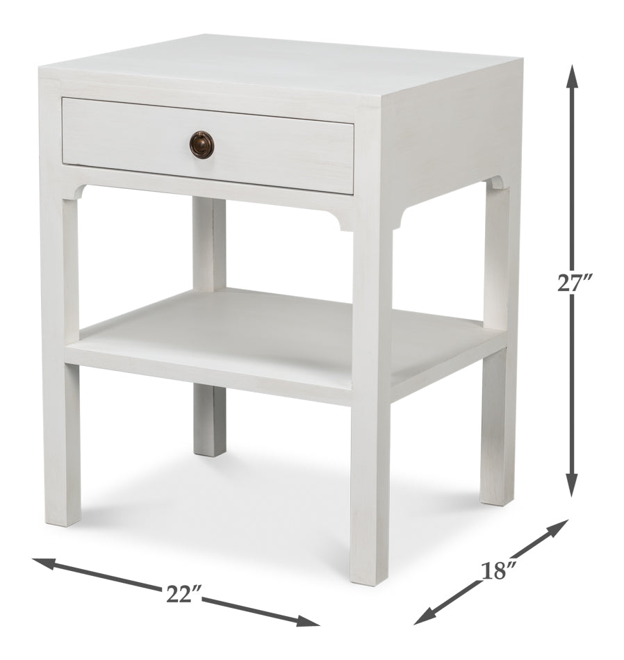 Windy Single Drawer Side Table