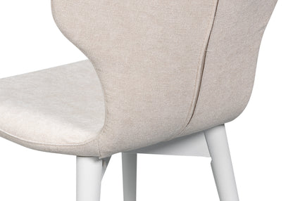 Contour Sidechair Cortina White