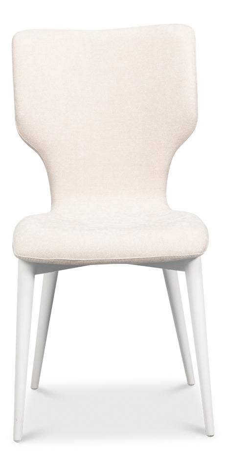 Contour Sidechair Cortina White