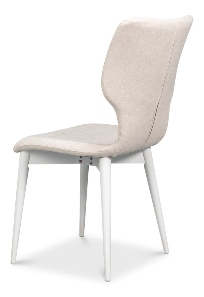 Contour Sidechair Cortina White
