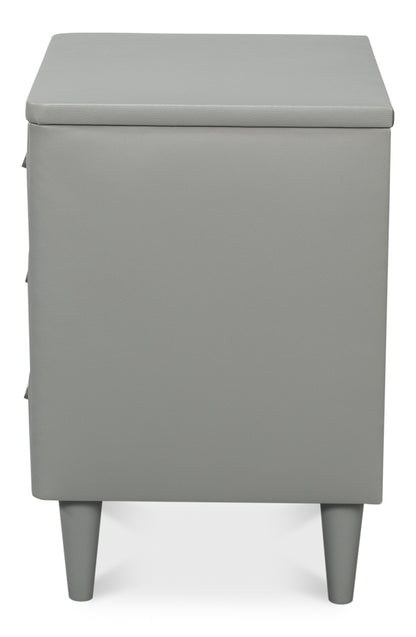 Avvolto Three Drawer Night Stand