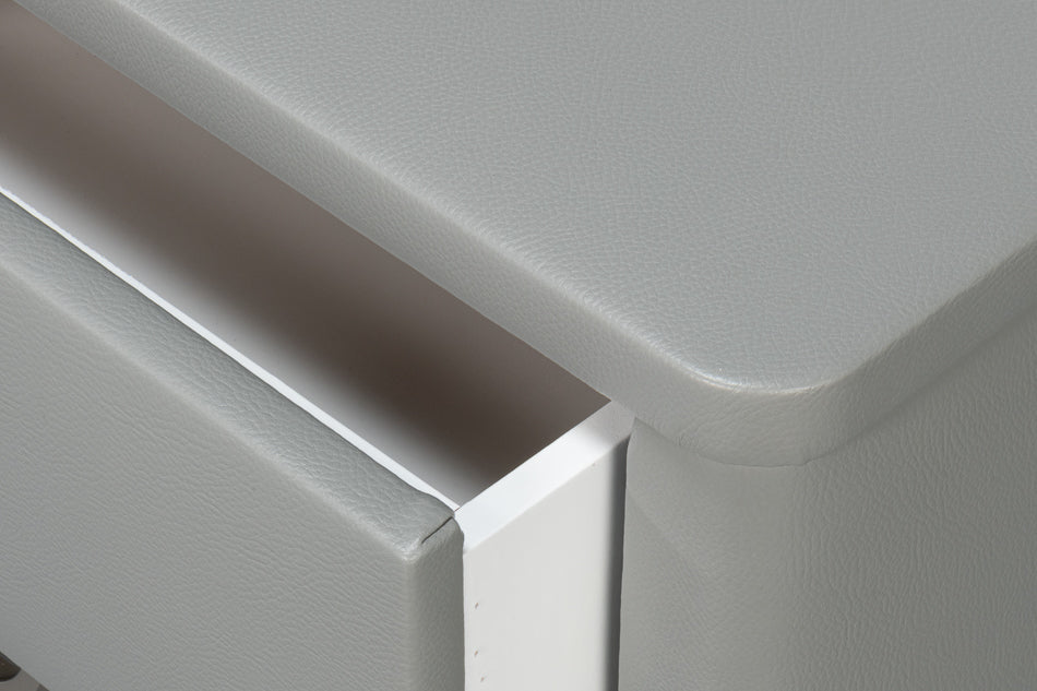 Avvolto Three Drawer Night Stand