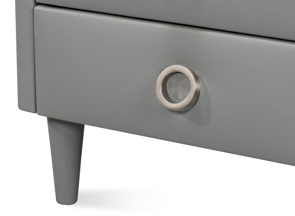 Avvolto Three Drawer Night Stand