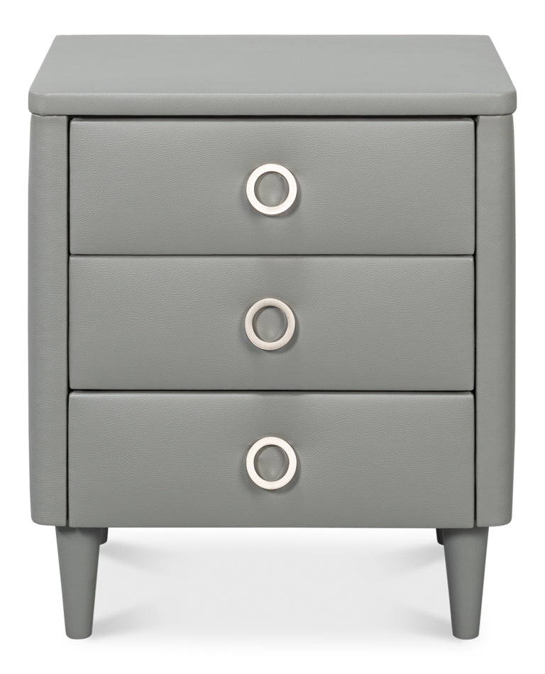 Avvolto Three Drawer Night Stand