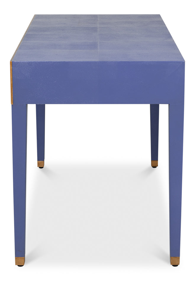 Gabriella Shagreen Desk/Tablemarlin Blu