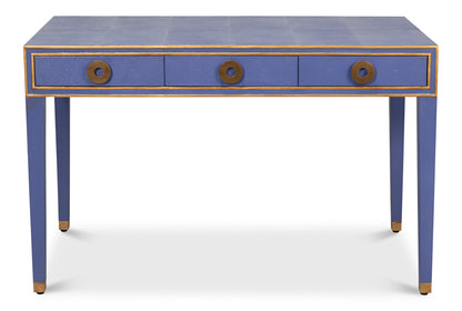 Gabriella Shagreen Desk/Tablemarlin Blu