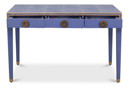 Gabriella Shagreen Desk/Tablemarlin Blu