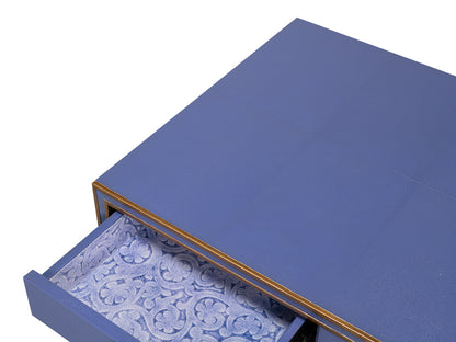 Gabriella Shagreen Desk/Tablemarlin Blu