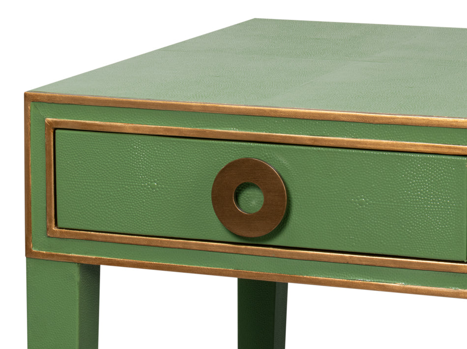 Gabriella Shagreen Desk/Tablewatercress