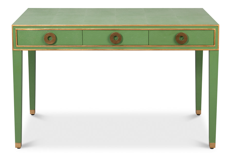 Gabriella Shagreen Desk/Tablewatercress