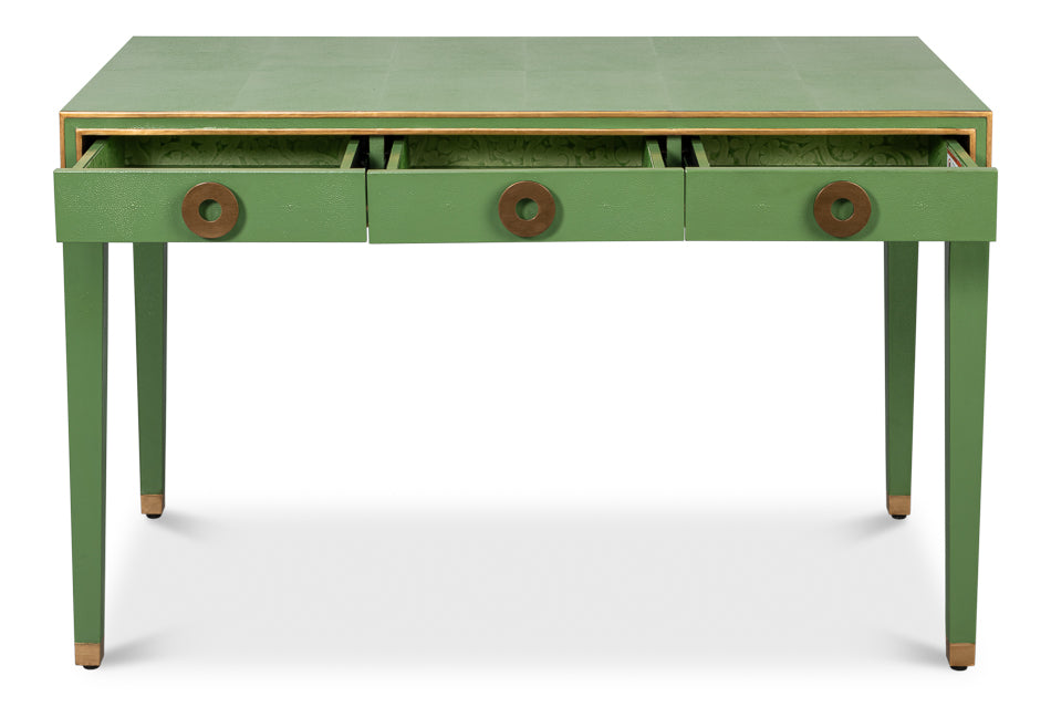 Gabriella Shagreen Desk/Tablewatercress