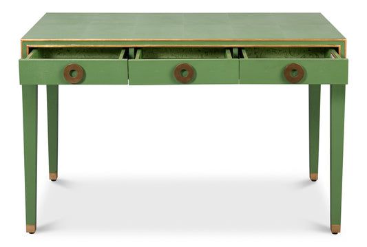 Gabriella Shagreen Desk/Tablewatercress