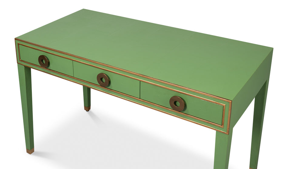 Gabriella Shagreen Desk/Tablewatercress