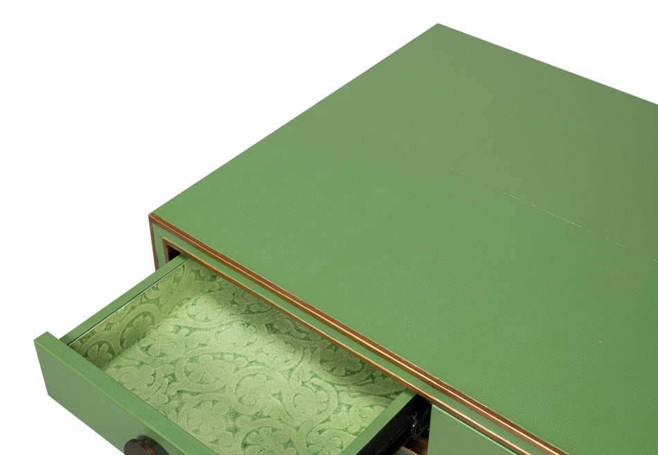 Gabriella Shagreen Desk/Tablewatercress