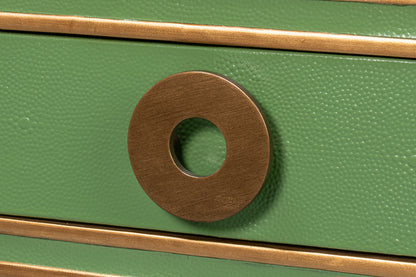 Gabriella Shagreen Desk/Tablewatercress