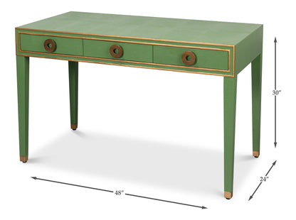 Gabriella Shagreen Desk/Tablewatercress