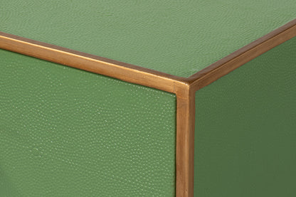 Gideon Shagreen Console Watercress