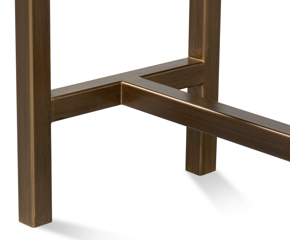 Gideon Shagreen Console Watercress