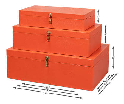 Cosmos Nesting Boxess/3 Orangeade