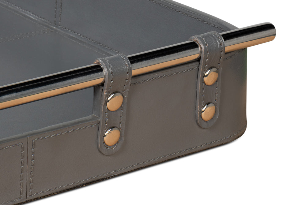 Safari Leather Tray Quiet Shade