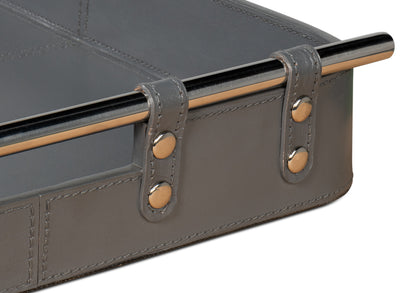 Safari Leather Tray Quiet Shade