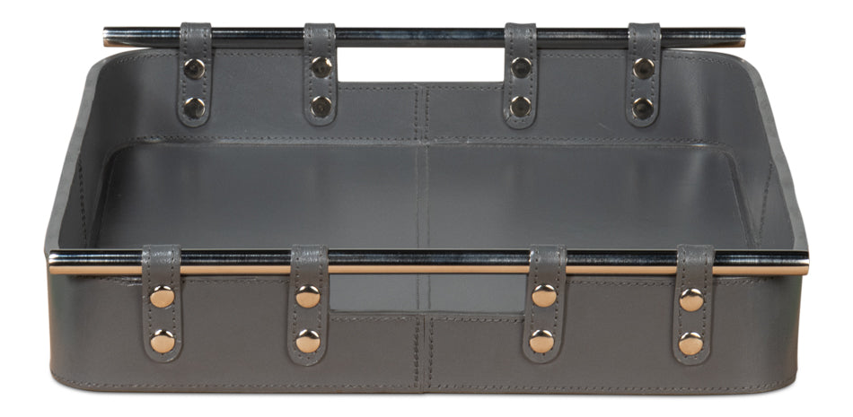 Safari Leather Tray Quiet Shade