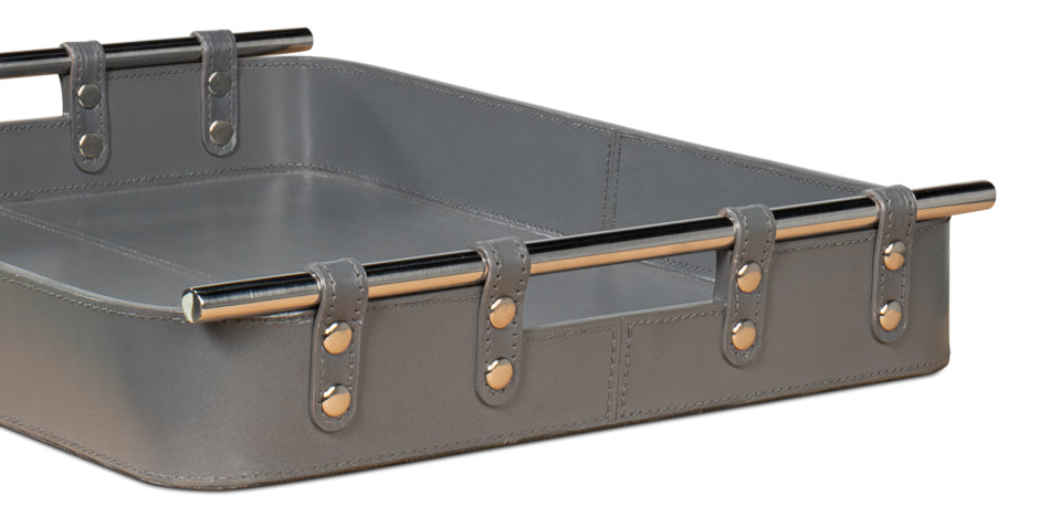 Safari Leather Tray Quiet Shade