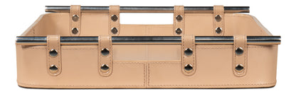 Safari Leather Tray Mushroom