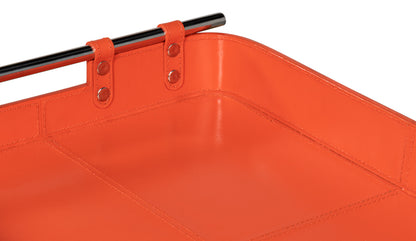 Safari Leather Tray Orangeade