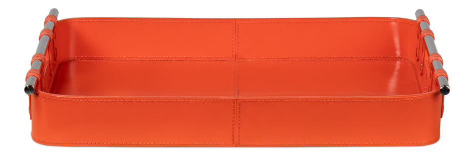 Safari Leather Tray Orangeade