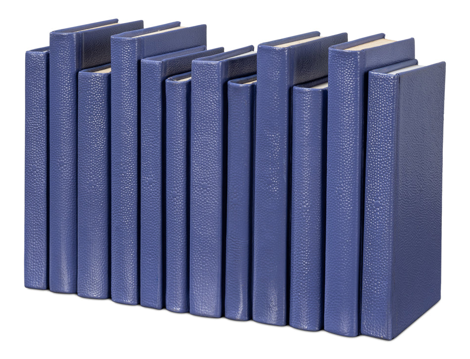 Shagreen Books Set Of 12 Marlin