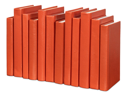 Shagreen Books Set Of 12 Orangeade