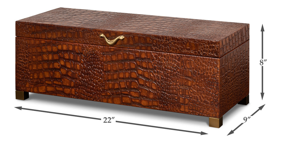 Lyle Leather Box Tan Tessoro