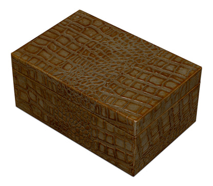 Candece Leather Boxantique Green S/2