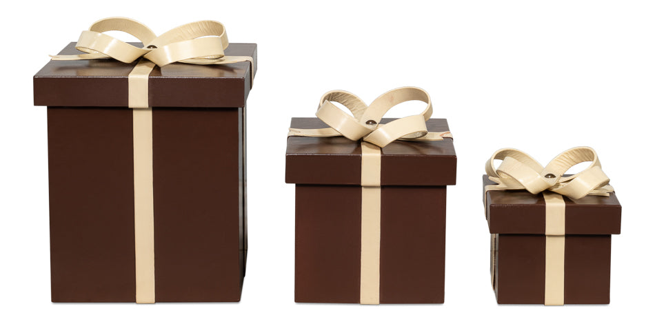 Ferrell Leather Holiday Boxess/3choco
