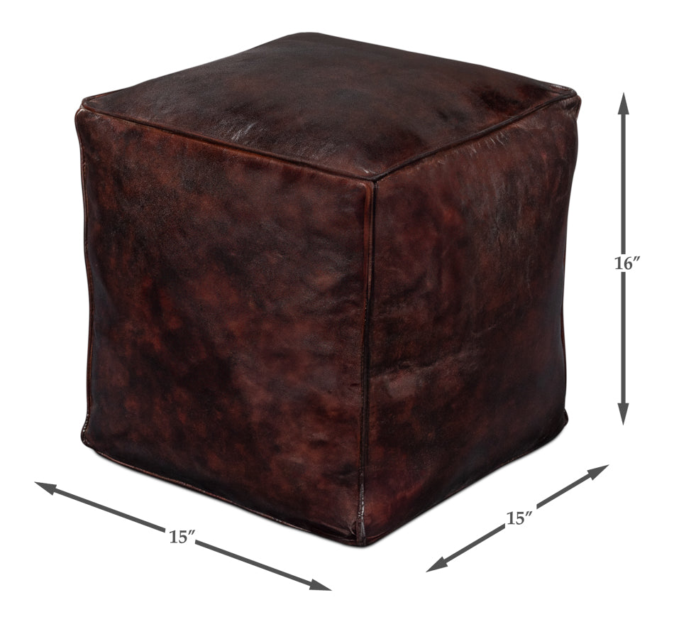 Sunday Afternoon Leather Cubedark Brn