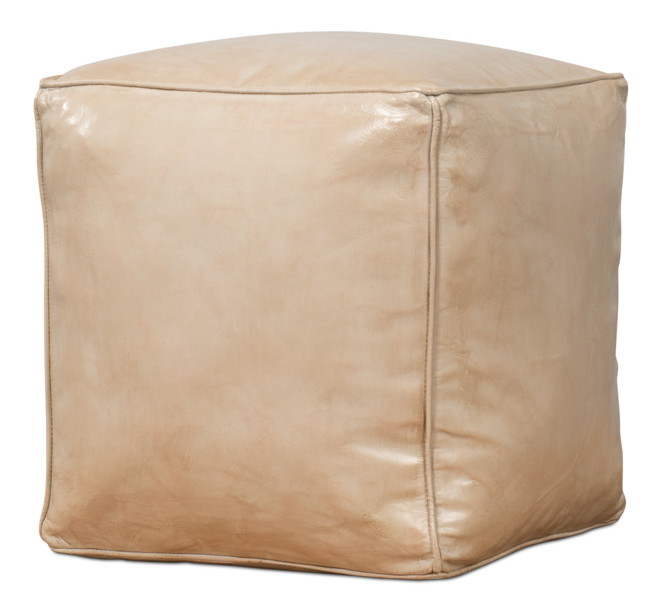 Sunday Afternoon Leather Cube Taupe