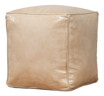 Sunday Afternoon Leather Cube Taupe