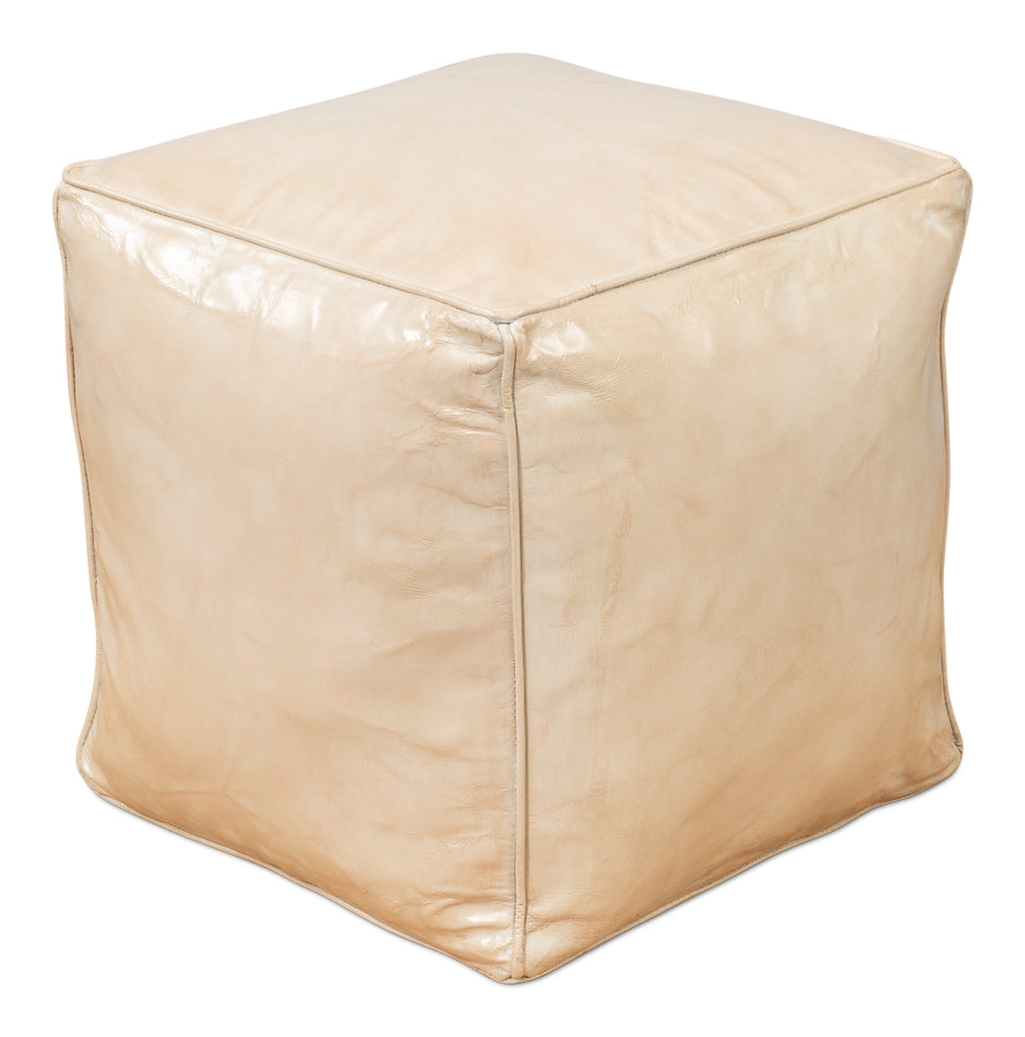 Sunday Afternoon Leather Cube Taupe