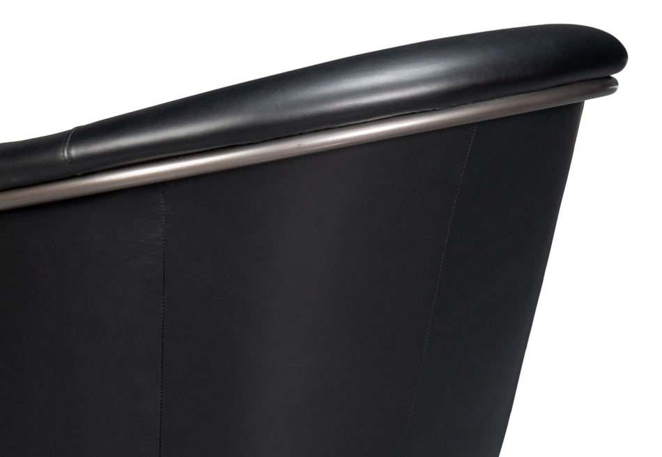 Nagel Distilled Leather Chaironyx Black