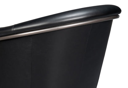 Nagel Distilled Leather Chaironyx Black